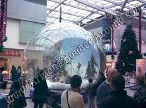 human snow globe rental - Phoenix, Scottsdale, Arizona